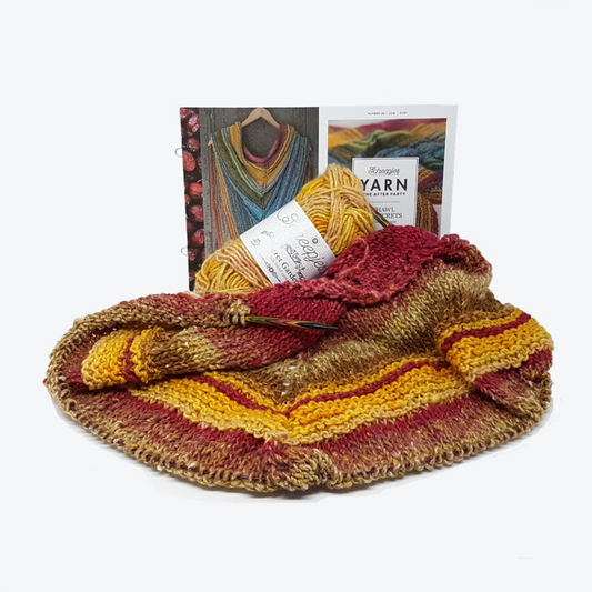 How to Knit a Triangular Shawl