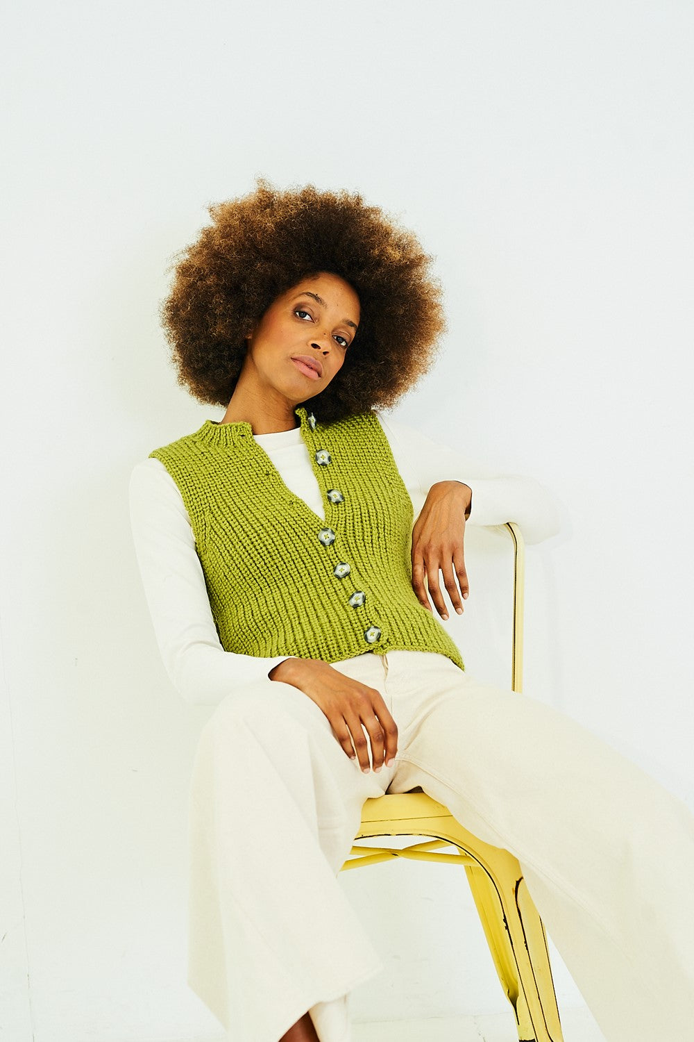 Waistcoat Pattern in Chunky Yarn - 10179