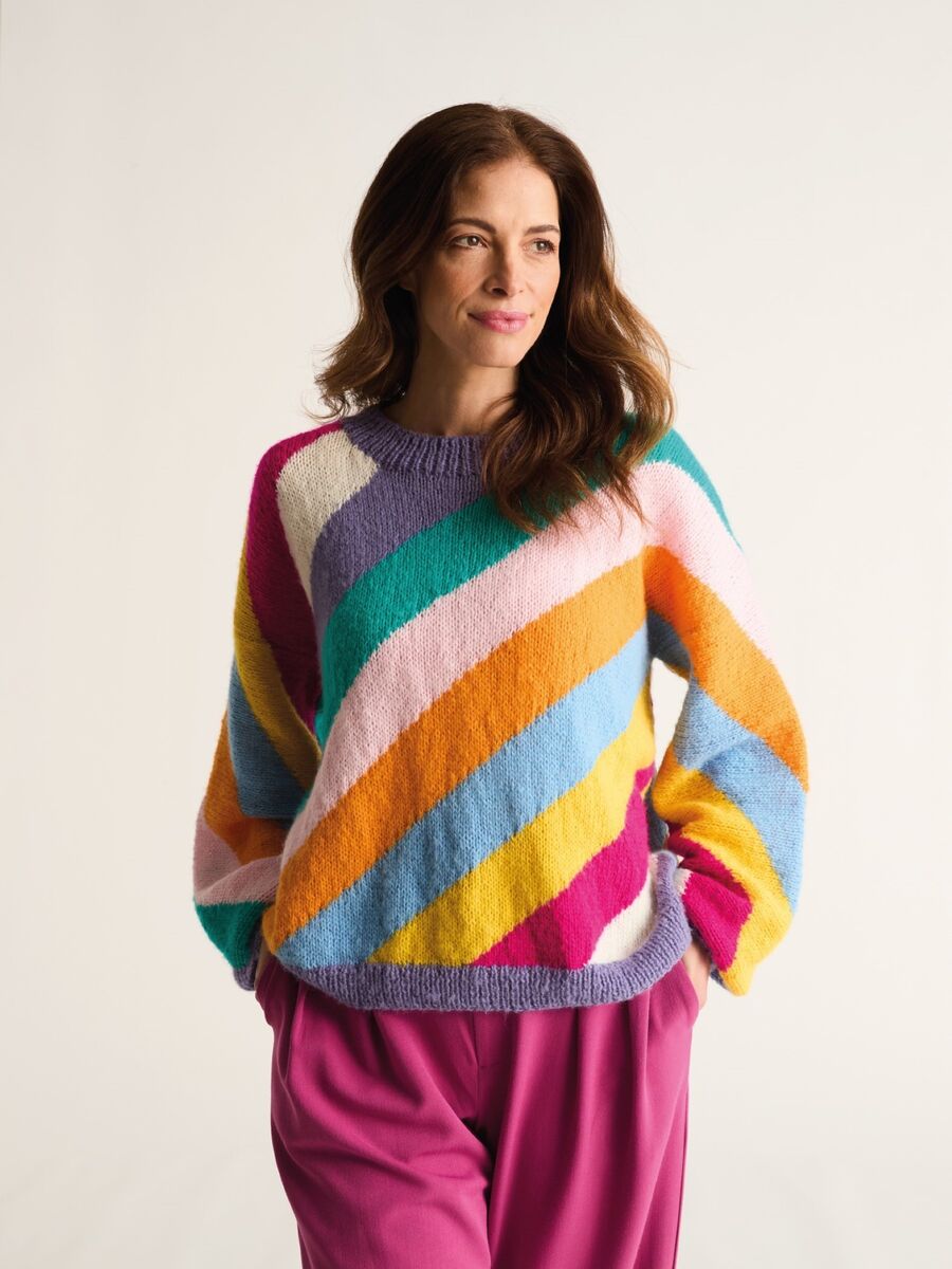 Soft Statement Sweater in Sirdar Soft Down