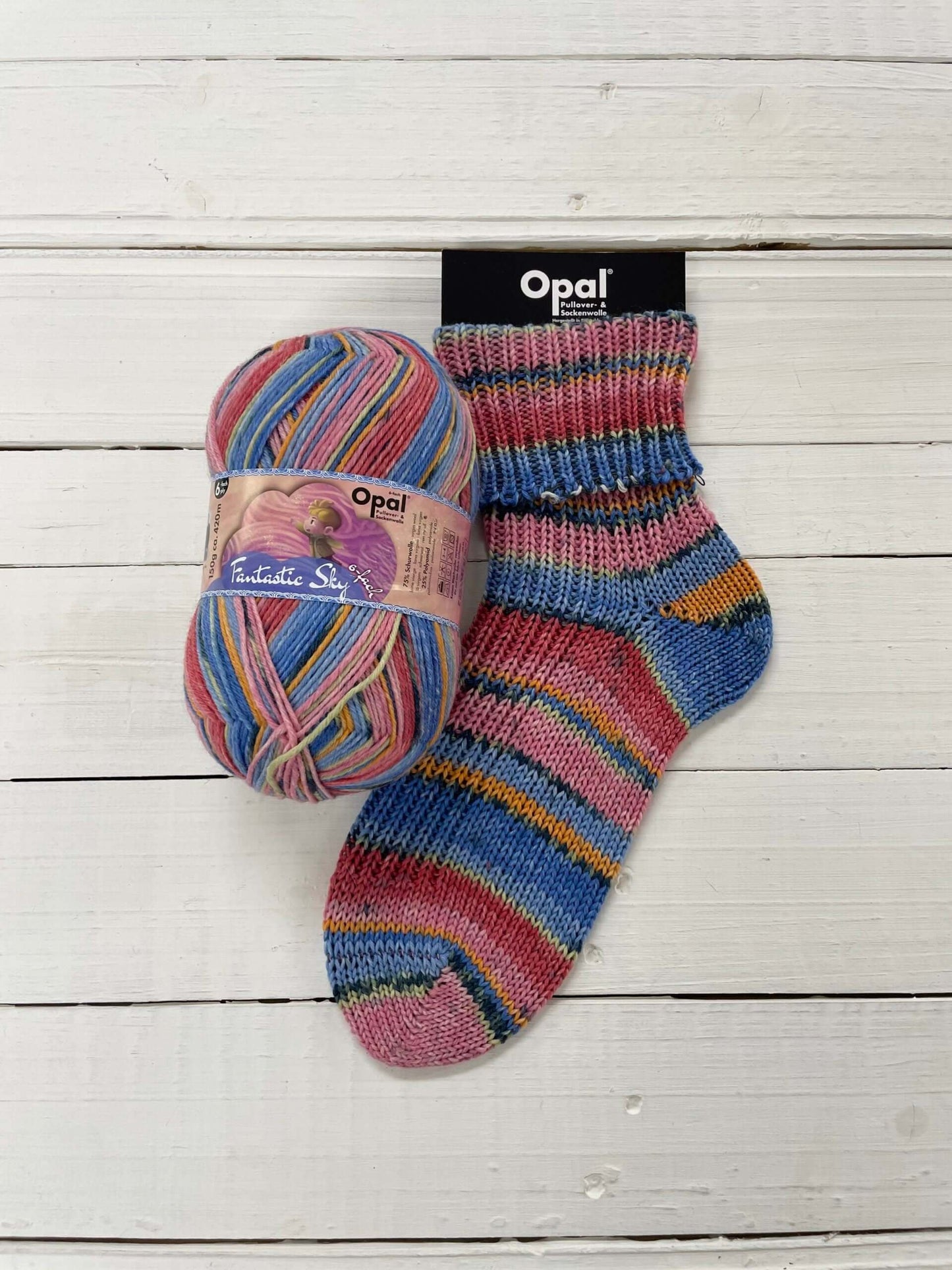 Opal 6ply Sock Yarn - Fantastic Sky