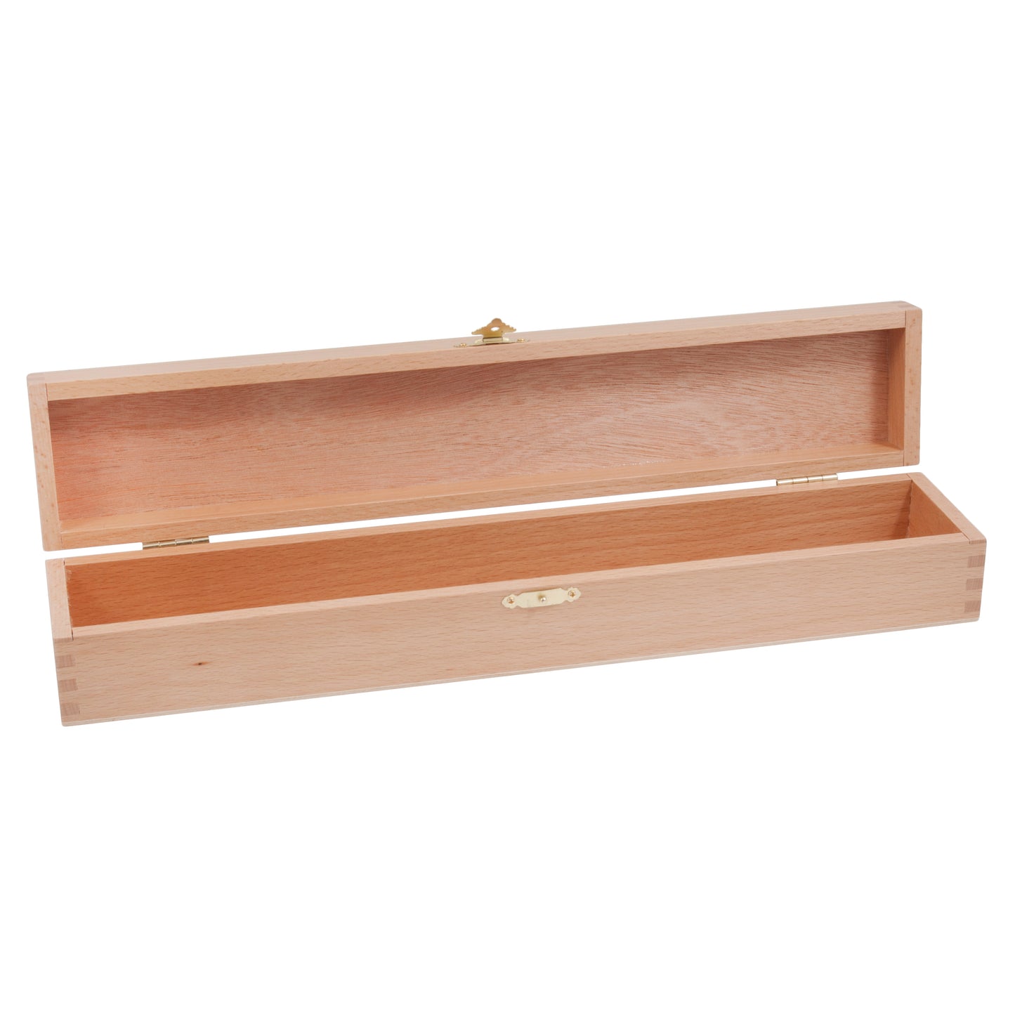 Knitting Pin Box: Beech Wood