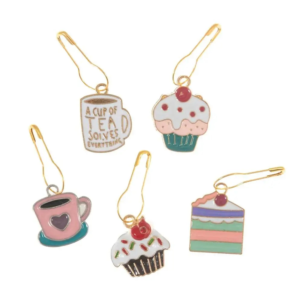 Metal Charm Bulb Pin Stitch Markers