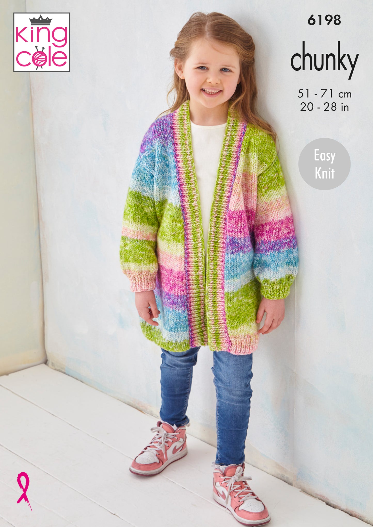 King Cole Children’s Chunky Jacket and Sweater 6198
