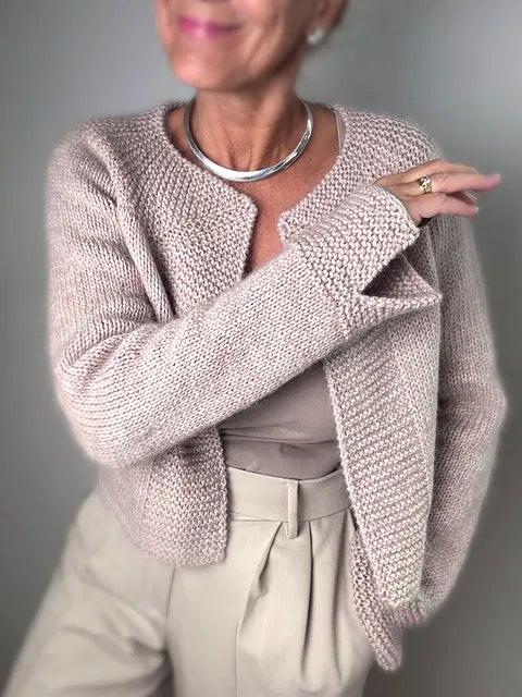 Top-Down Reversible Cardigan Workshop