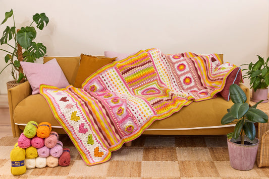Sirdar Hearts & Flowers Crochet Along