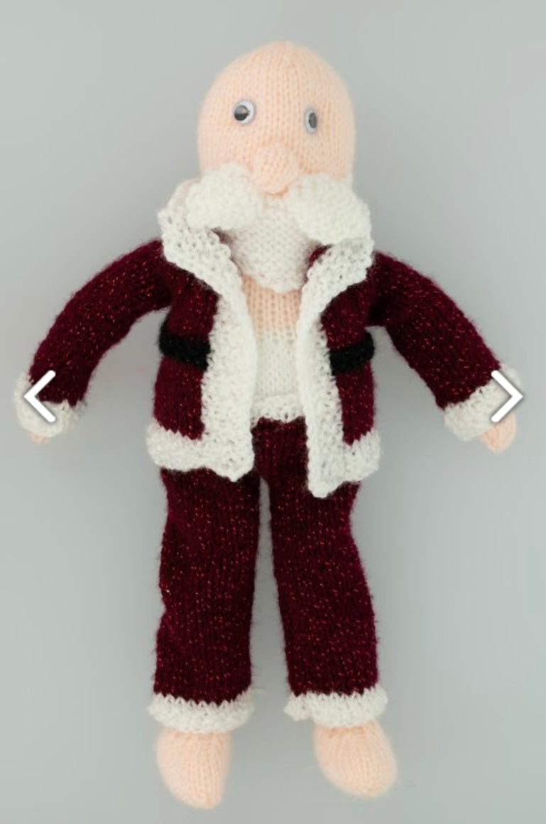 King Cole Sleepy Santa Wreath Pattern 9147