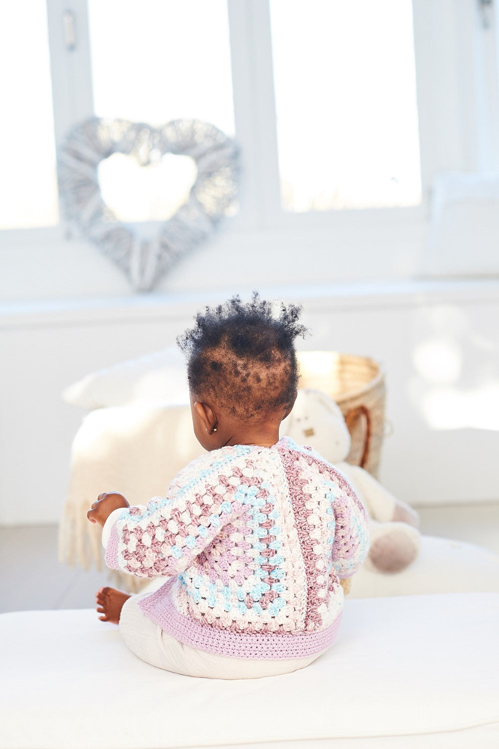 Stylecraft Bambino Prints Crochet Cardigan - 10067