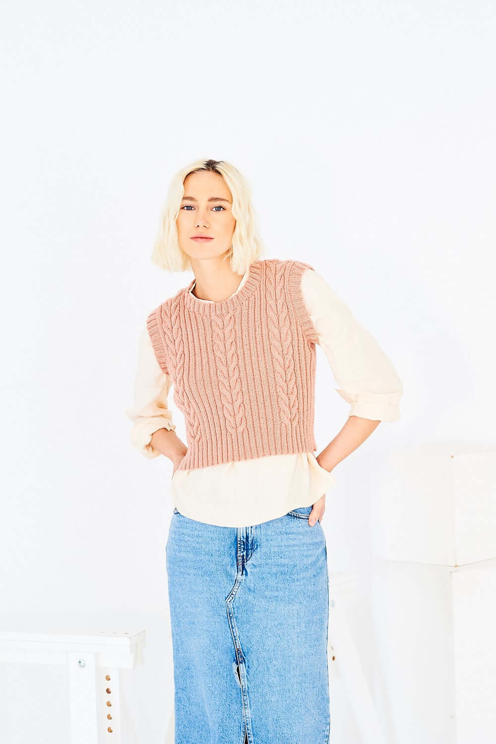 Women’s Sweater, Cardigan & Tank in Stylecraft Special DK - 10143