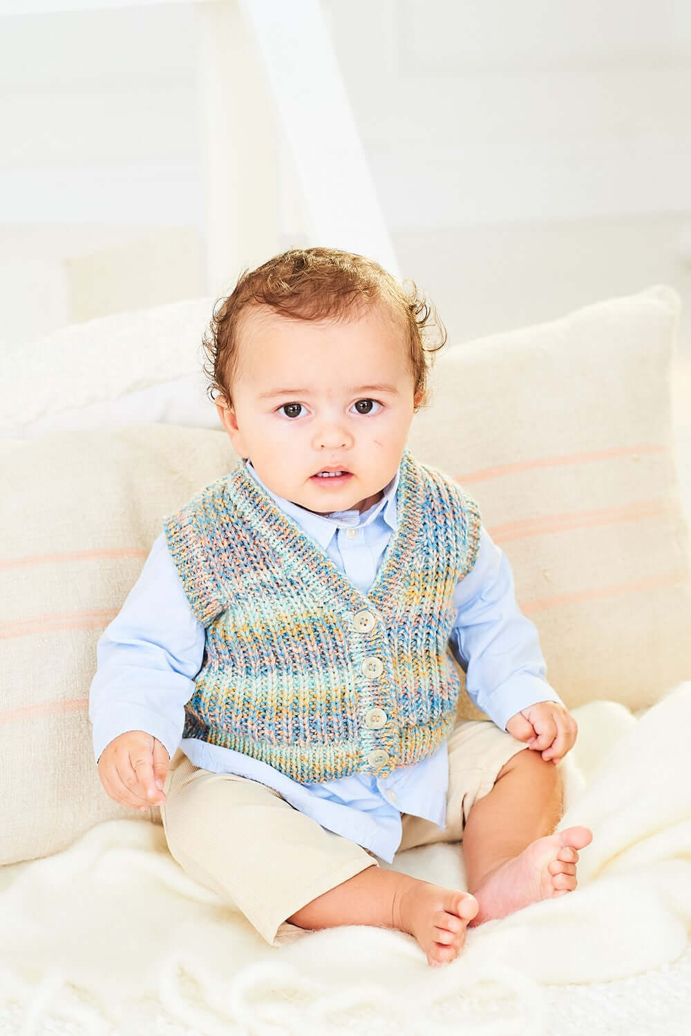 Stylecraft 10166: Waistcoat & Cardigan in Double Knitting