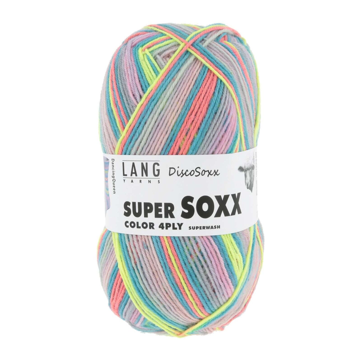 Lang Super SOXX 4Ply Disco Soxx