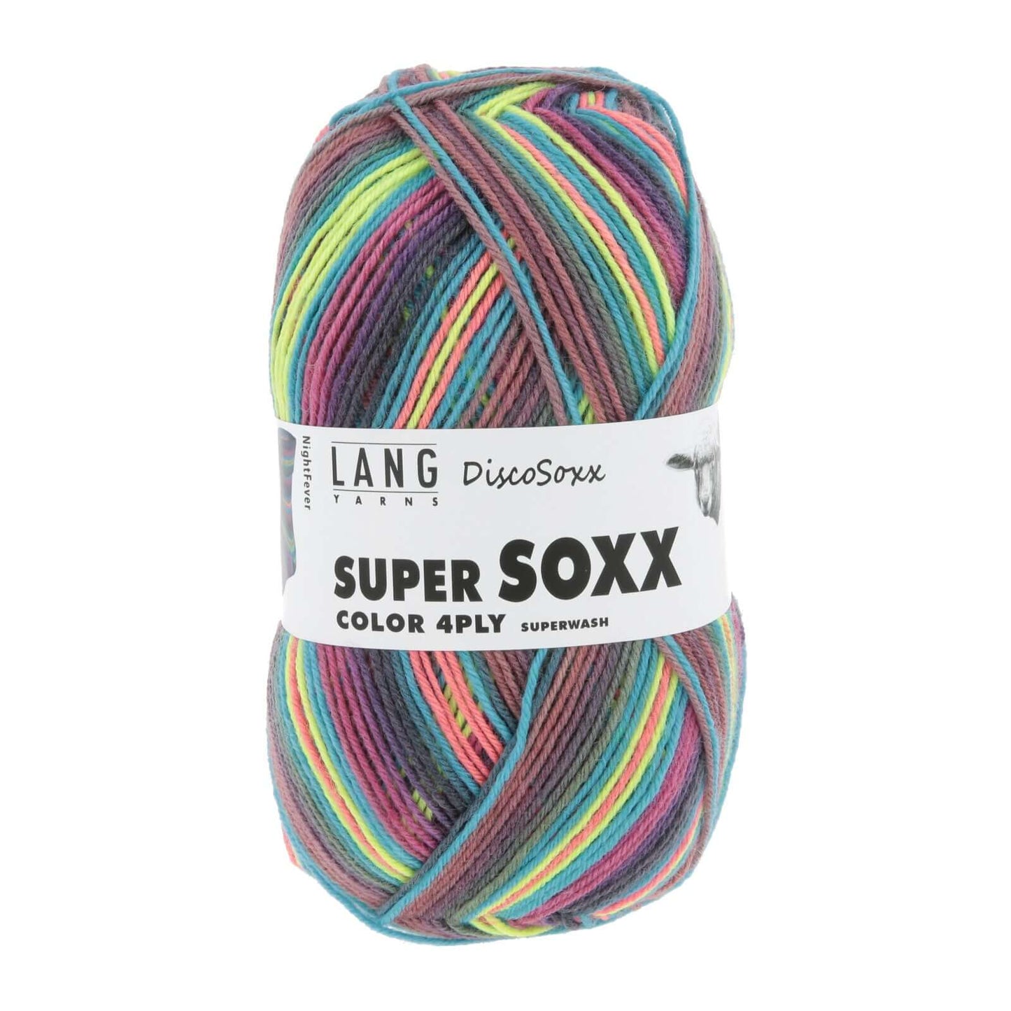 Lang Super SOXX 4Ply Disco Soxx