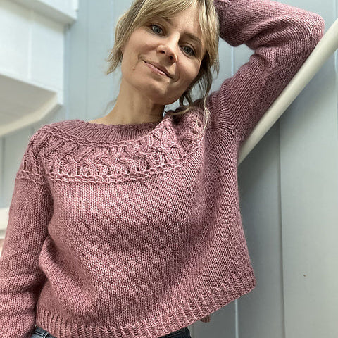 Wilfreda Top Down Sweater Workshop
