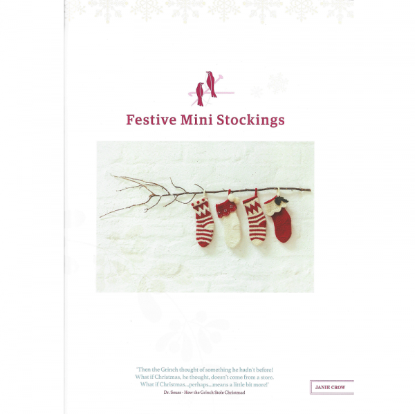 Janie Crow Festive Mini Stocking Crochet Pattern