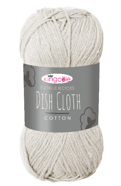 DK dishcloth cotton from King Cole, available in assorted colours