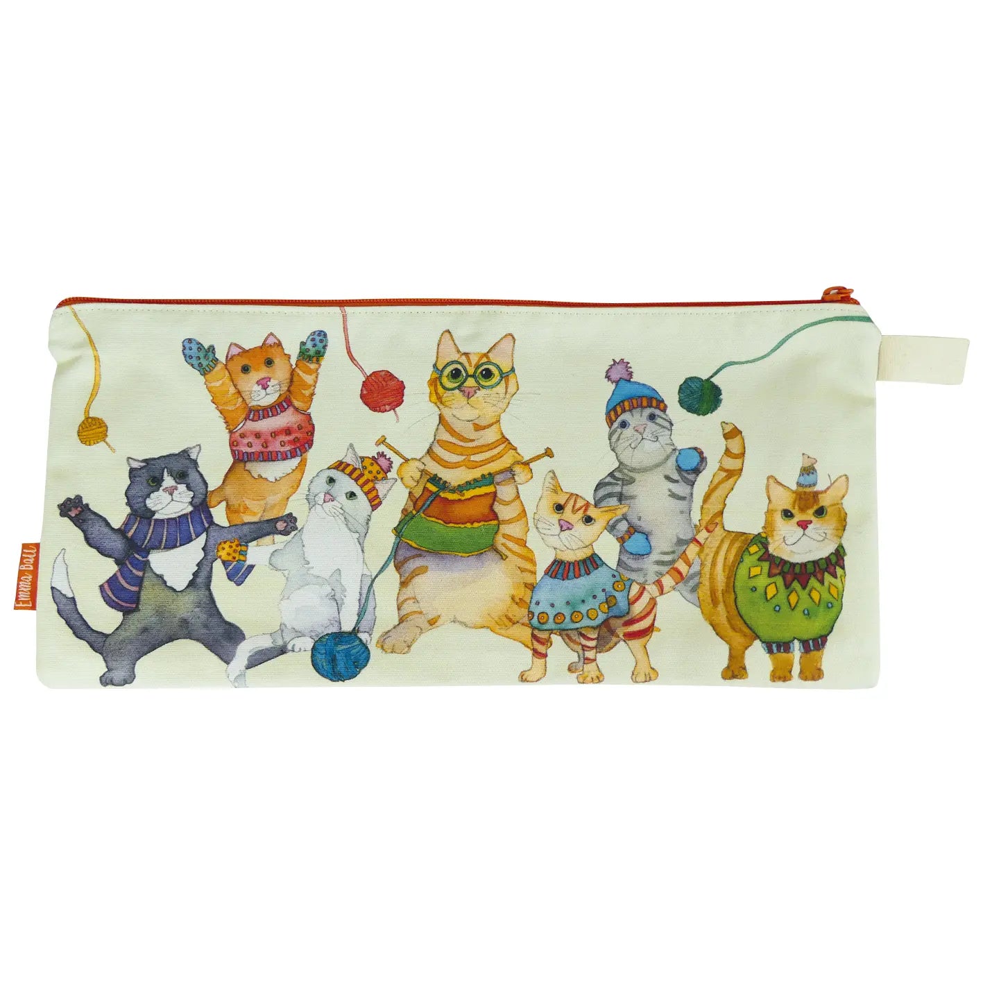 Emma Ball Long Zipped Project Bags