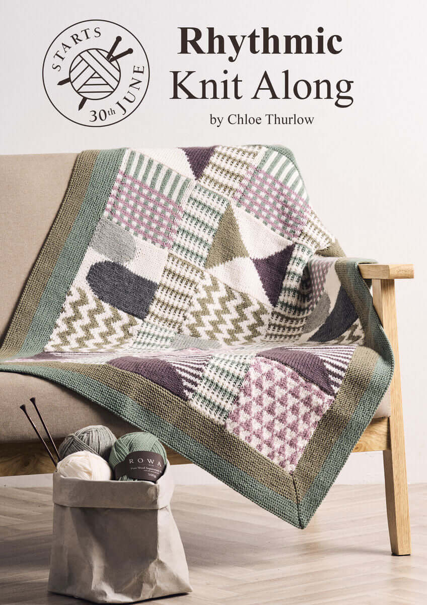 Rowan Rhythmic KAL by Chloe Thurlow