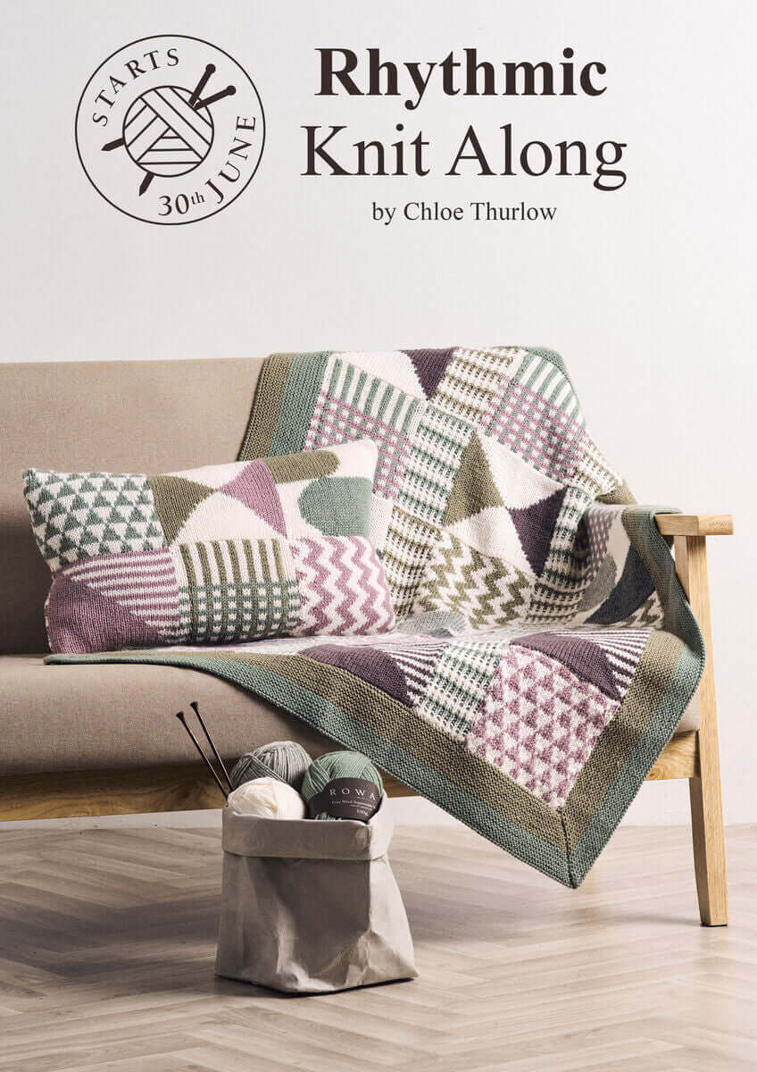 Rowan Rhythmic KAL by Chloe Thurlow