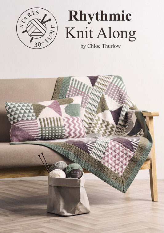 Rowan Rhythmic KAL by Chloe Thurlow