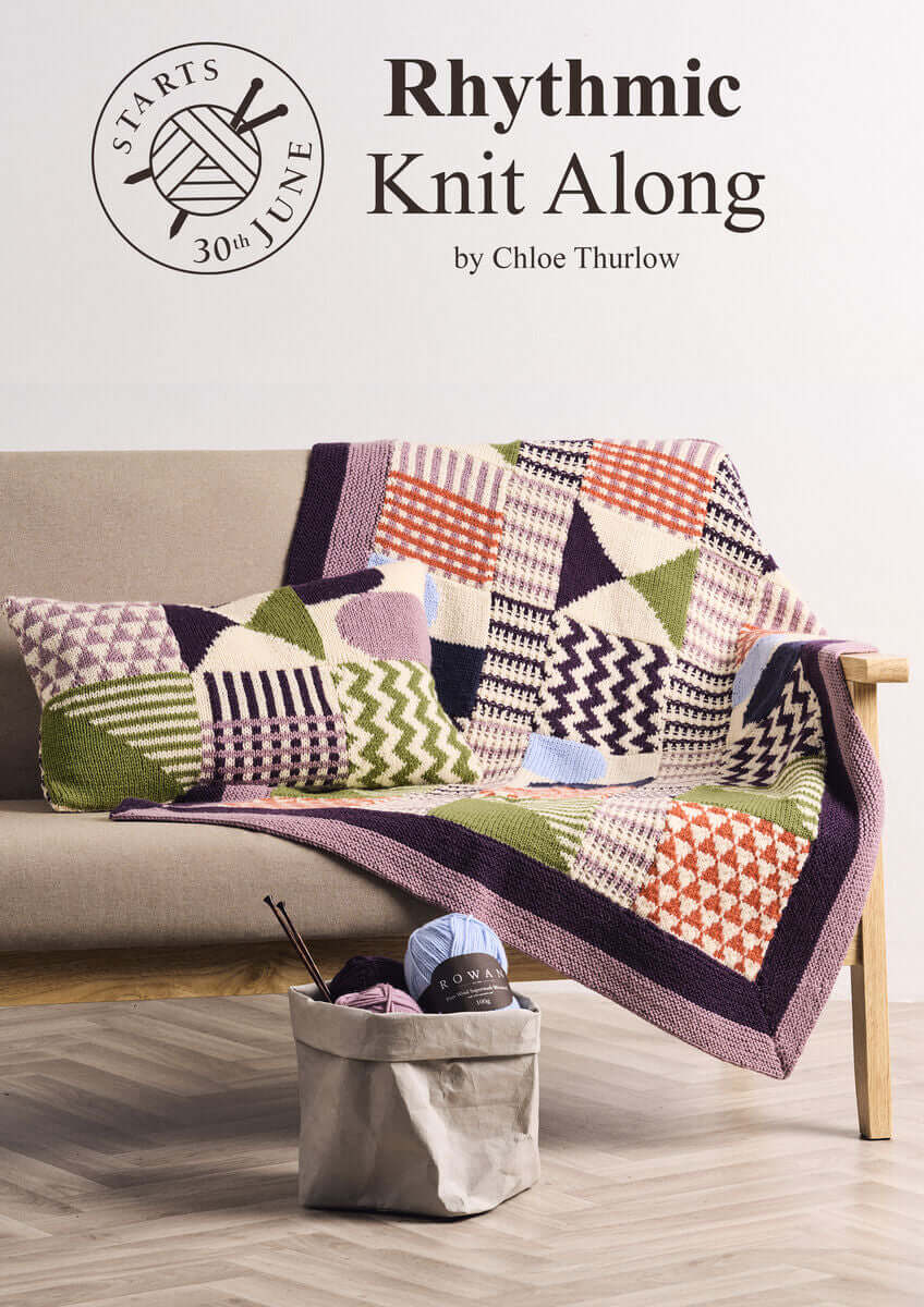Rowan Rhythmic KAL by Chloe Thurlow