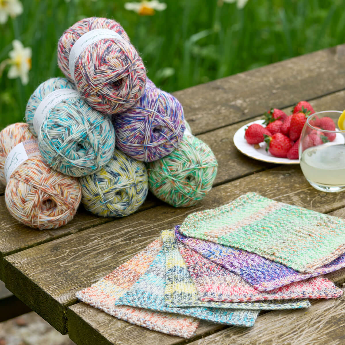 West Yorkshire Spinners Signature 4 ply Butterflies