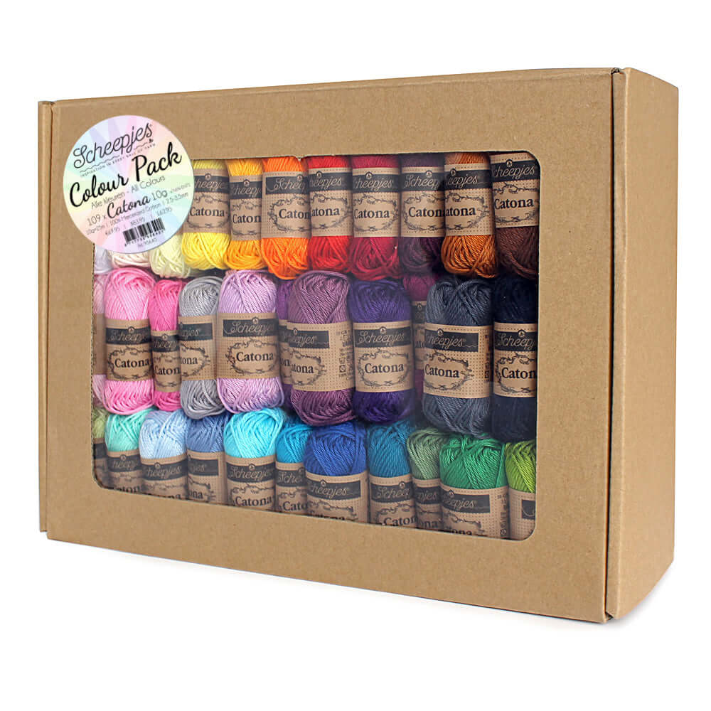 Scheepjes Catona Cotton Colour Pack
