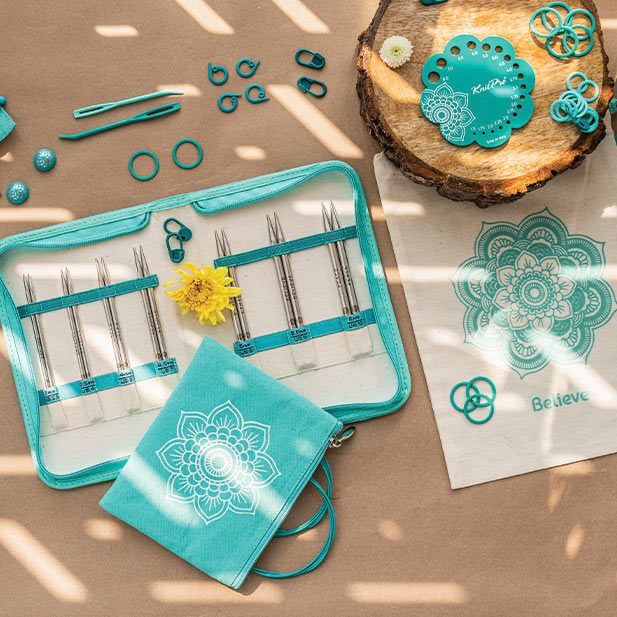 The Believe Set - Interchangeable Lace Needle Set (13CM (5")