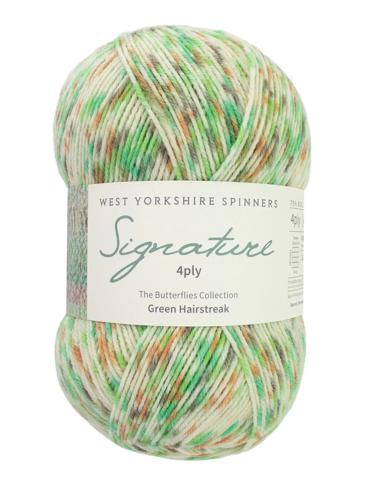 West Yorkshire Spinners Signature 4 ply Butterflies