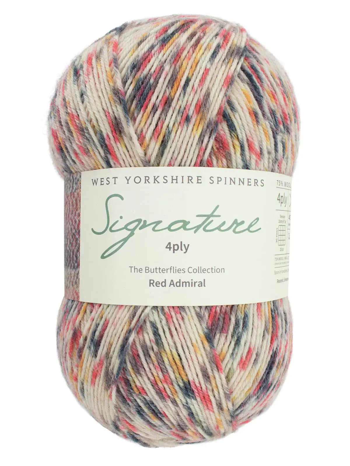 West Yorkshire Spinners Signature 4 ply Butterflies