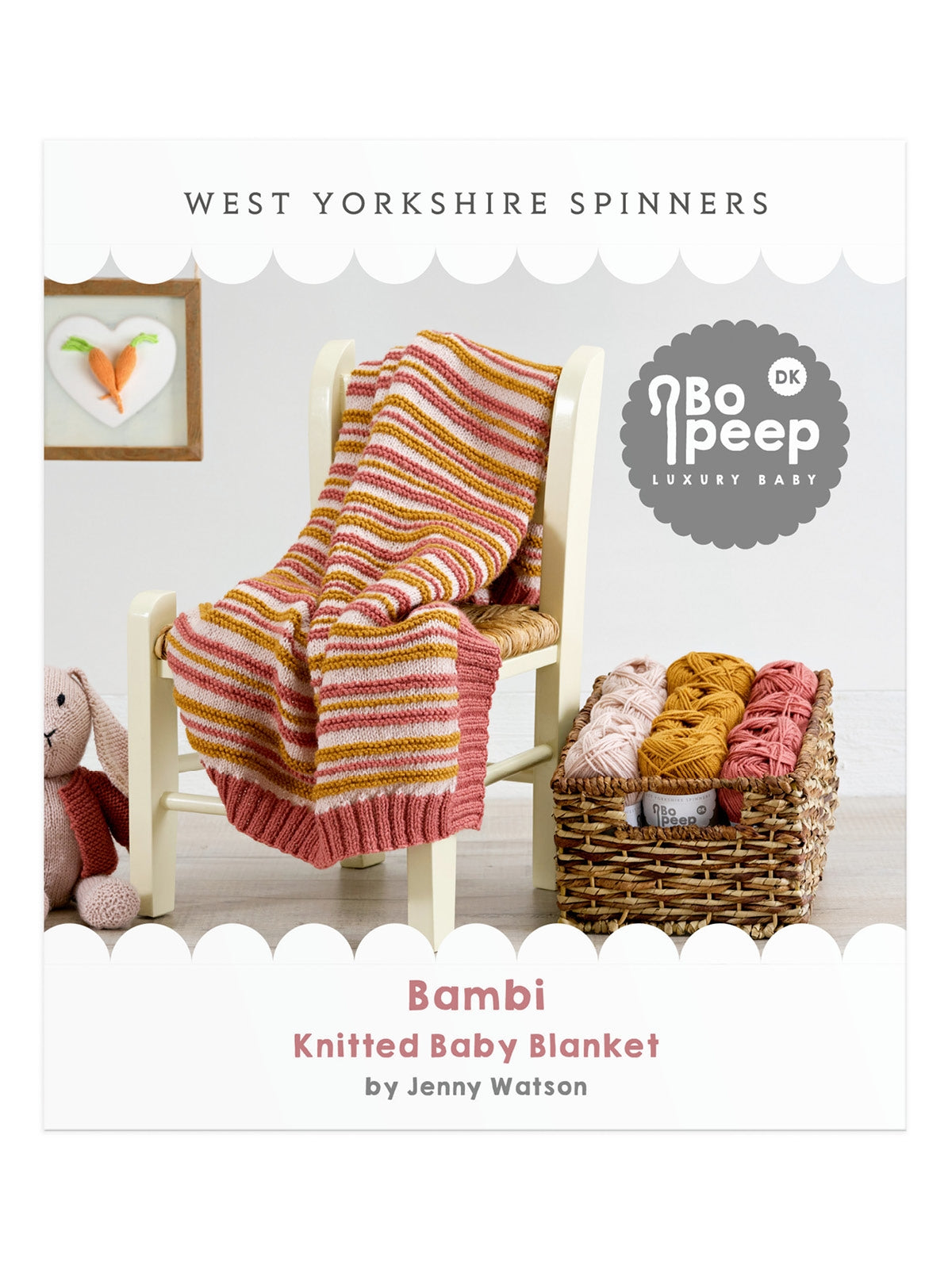 Bambi Baby Blanket Knitting Kit