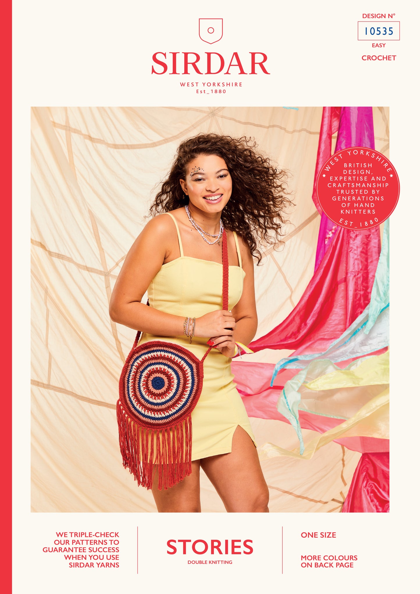Sirdar Stories DK Pattern - 10535 Access All Areas Bag