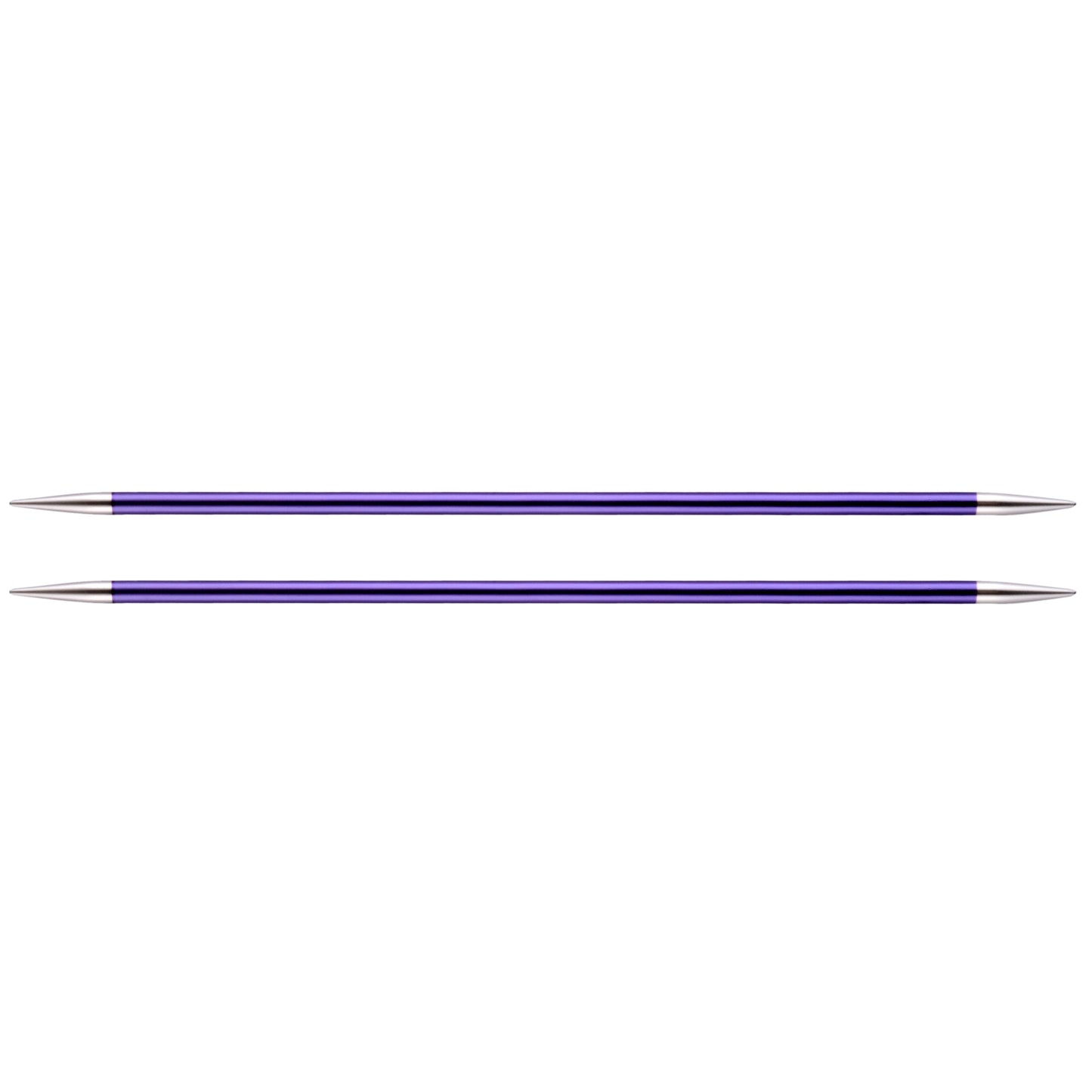 KNITPRO ZING DOUBLE POINTED NEEDLES 15CM