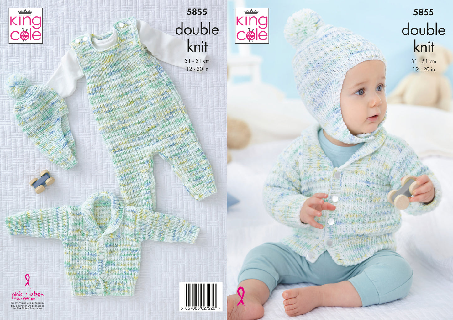 King Cole Little Treasures - Pattern 5855