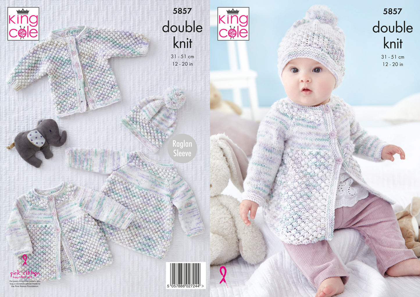 King Cole Little Treasures - Pattern 5857