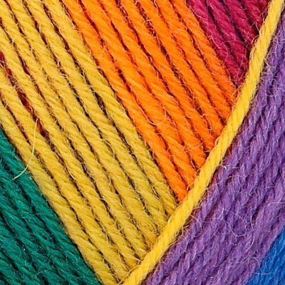 Regia Pair Perfect 4ply Sock Yarn - Rainbow