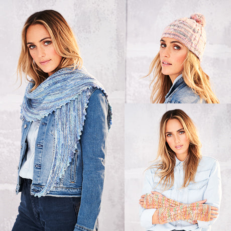 Stylecraft Batik Elemements Hat, Scarf & Mitts