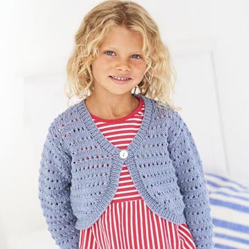 Stylecraft Bambino DK Pattern 9604 - Boleros