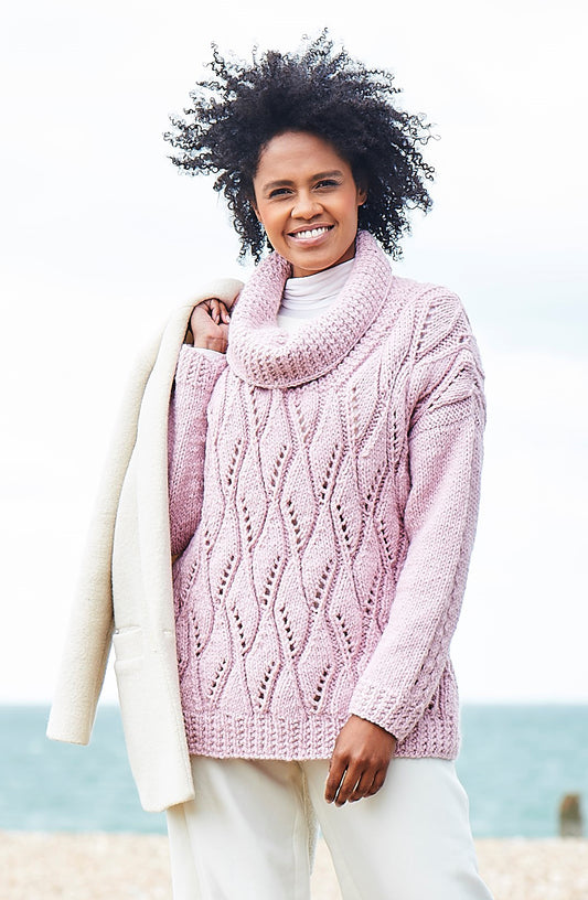 Stylecraft Softie Chunky Pattern - 9816 Sweater and Cardigan