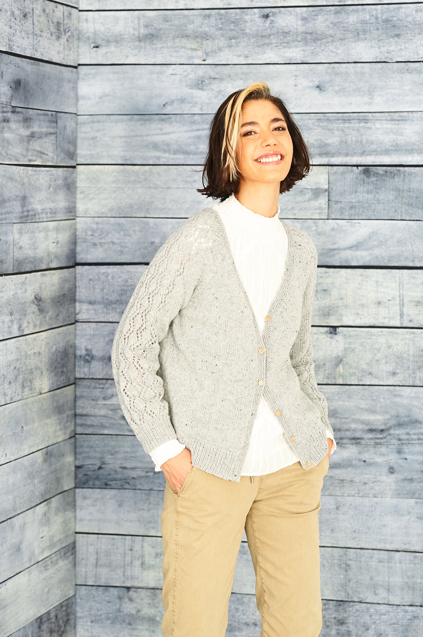 Stylecraft ReCreate DK Pattern - 9860 Cardigans