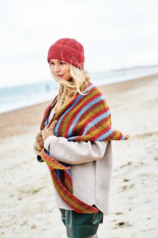 Stylecraft Highland Heathers DK Pattern - 9862 Shawls & Hats