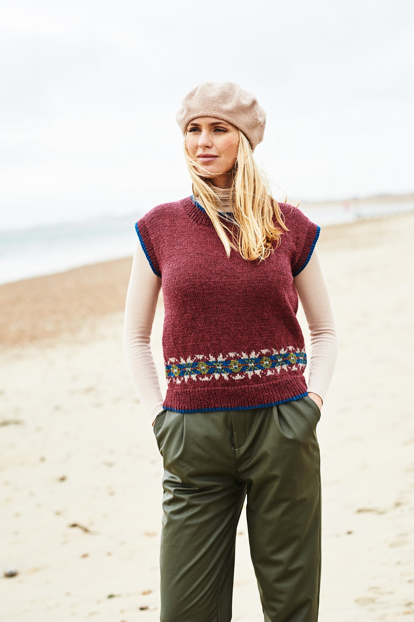 Stylecraft Highland Heathers DK Pattern - 9865 Tank Tops