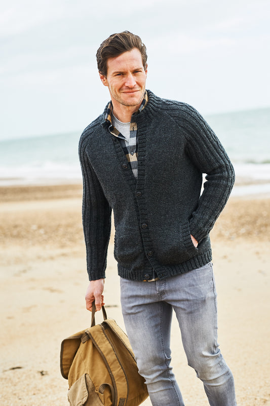 Stylecraft Highland Heathers DK Pattern - 9866 Men's Cardigans