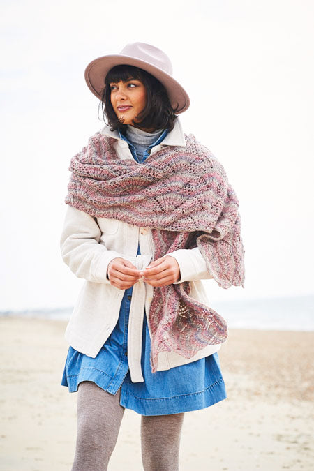 Stylecraft Charm Pattern - 9880 Shawls