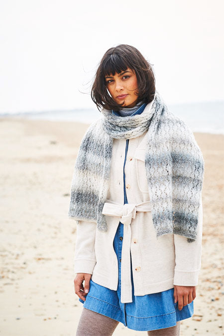 Stylecraft Charm Pattern - 9880 Shawls