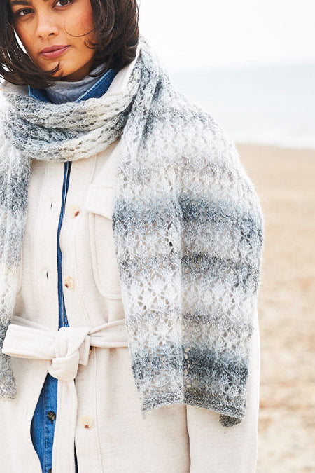 Stylecraft Charm Pattern - 9880 Shawls
