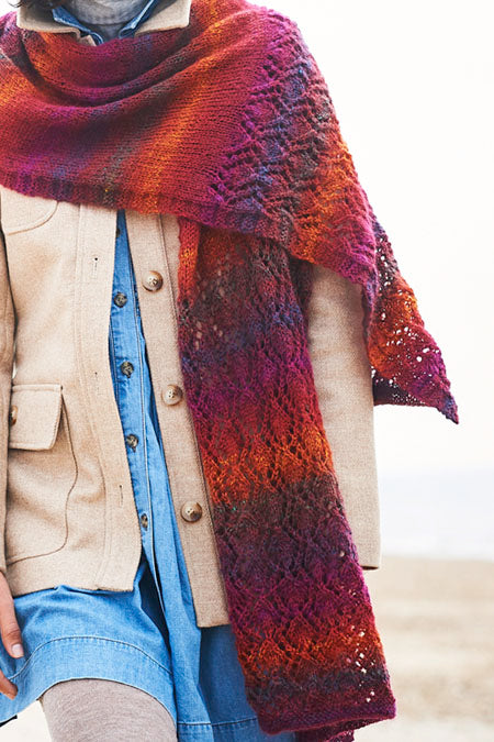 Stylecraft Charm Pattern - 9880 Shawls