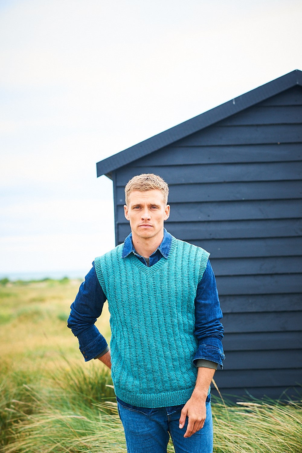 Stylecraft ReCreate Pattern 9954 - Men's Tank Top and Waistcoat