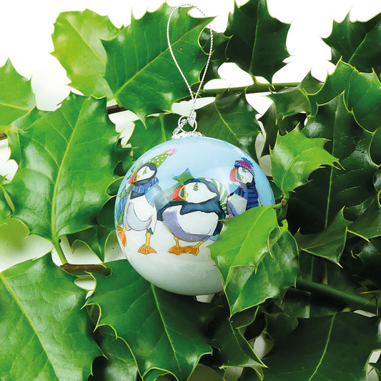 Emma Ball Hand Painted Glass Baubles