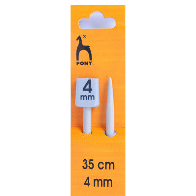Pony Aluminium Single Pointed Knitting Needles 35cm