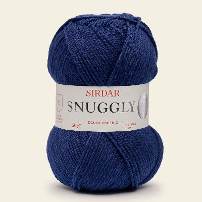 Sirdar Snuggly DK Yarn Ball in Light Navy 224
