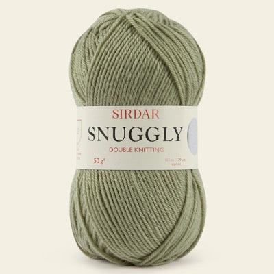Ball of Sirdar Snuggly DK Yarn in shade Pear 529